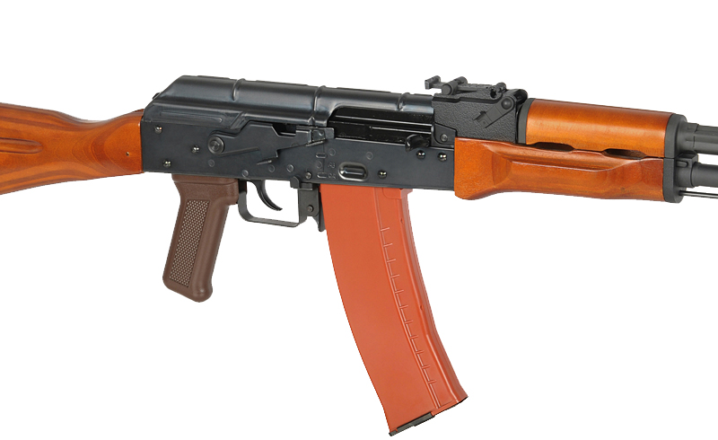 WE AK74 GBBR (Real Wood)