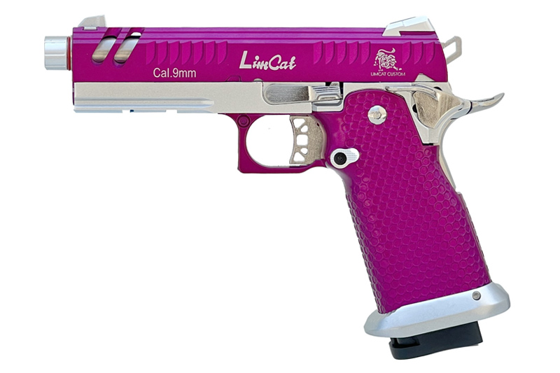 ARMY R610 Lim-Cat Style 4.3 Hi-Capa GBB Pistol Airsoft ( Purple )